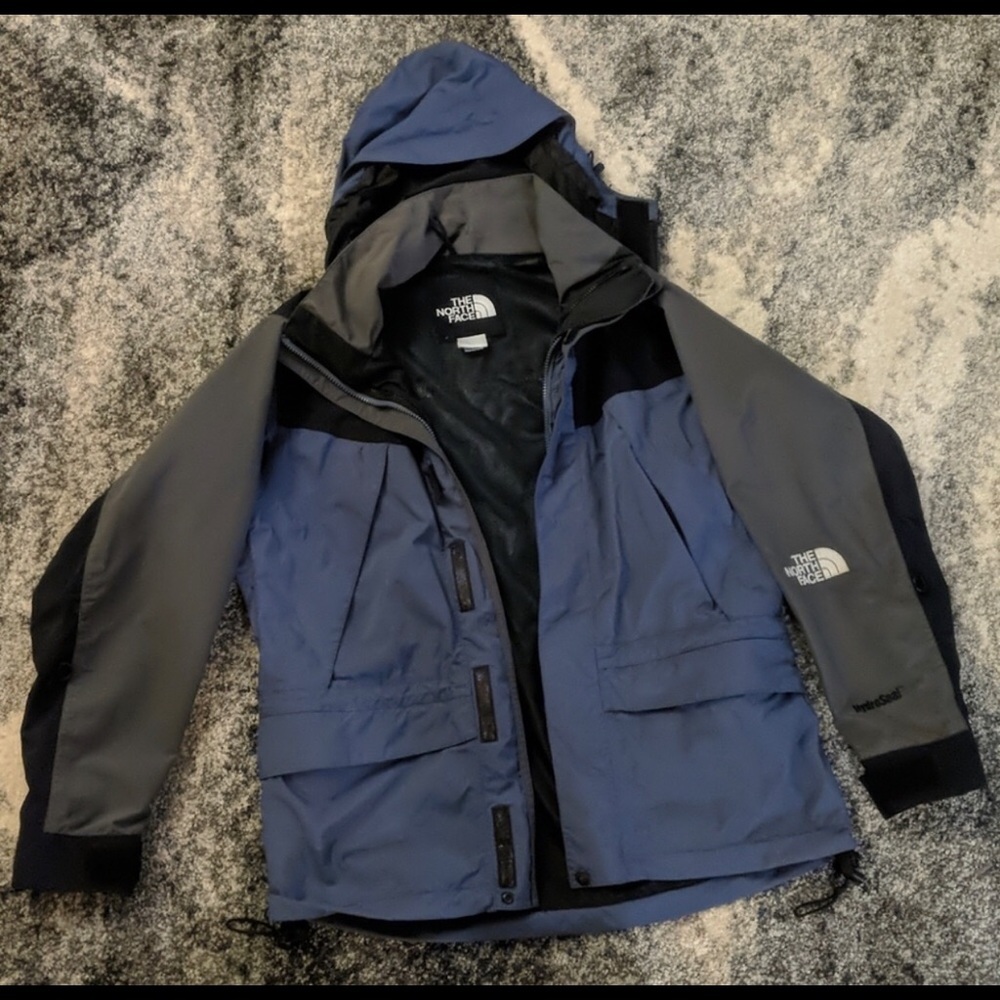 Vintage North Face Hyvent Rain Snow Jacket